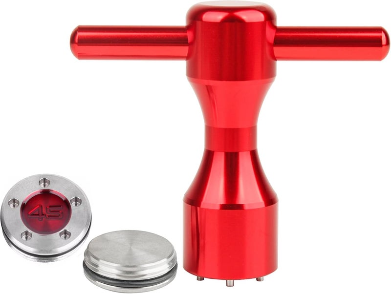 FoFoFo Golf Putter Weights Compatible with Scotty Cameron 2pcs Red 5g/10g/15g/20g/25g/30g/35g/40g/45g with Wrench Kit Set Compatible with Titleist Scotty Cameron Putter Newport - Image 1